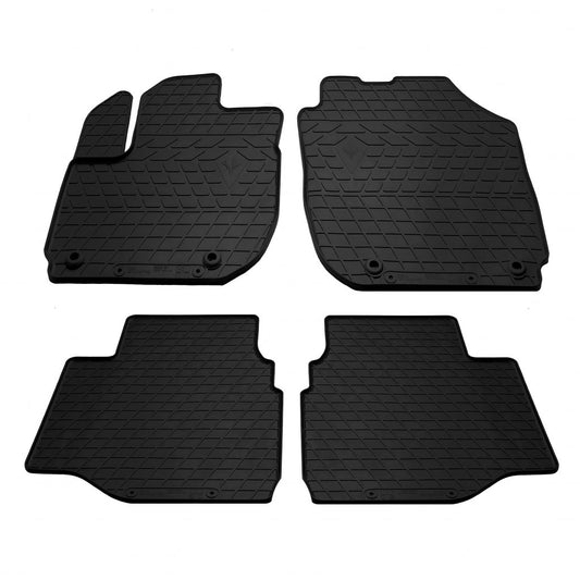 Rubber Floor Mats (4 pcs, Stingray Premium) for Honda HR-V 2014-2021 - image 1