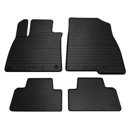 Rubber Floor Mats (4 pcs, Stingray Premium) for Honda Accord X 2017-2022 - image 1