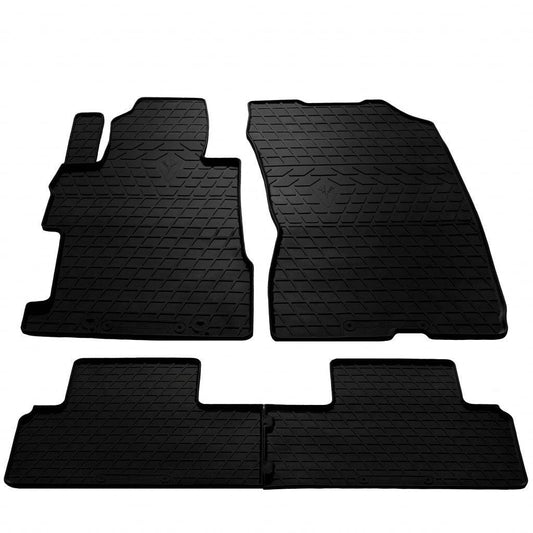 Rubber mats (4 PCs, Premium Stingray) for Honda Civic Sedan VIII 2006-2011 - Reelken Auto
