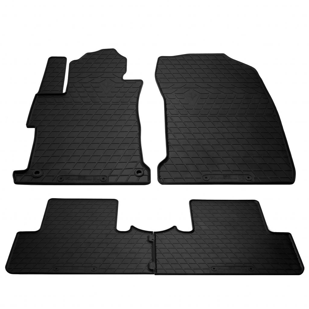 Rubber Floor Mats (4 pcs, Stingray Premium) for Honda Civic Sedan IX 2011-2016 - image 1