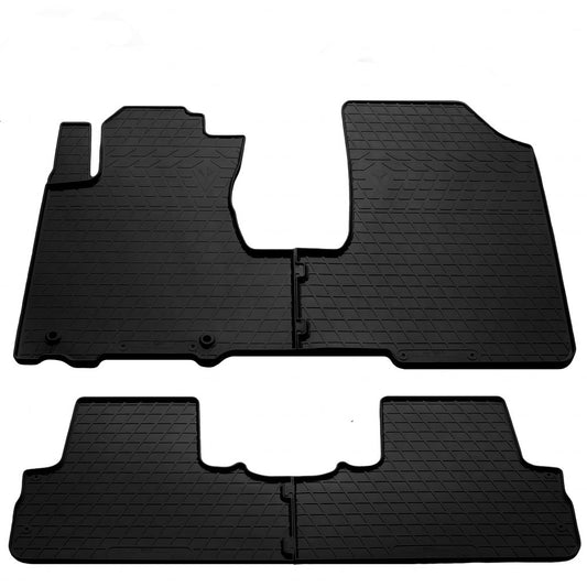 Rubber Floor Mats (4 pcs, Stingray Premium) for Honda CRV 2007-2011 - image 1