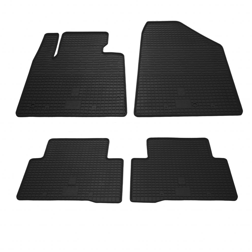 Rubber Floor Mats (4 pcs, Stingray Premium) for Hyundai Santa Fe 3 2012-2018 - image 1