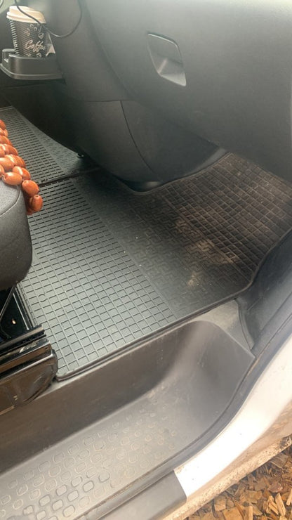 Rubber Floor Mats (2 pcs, Polytep) for Opel Vivaro 2015-2019 - image 4