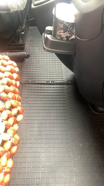 Rubber mats (2 pieces, Polytep) for Opel Vivaro 2015-2019 - Reelken Auto