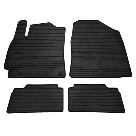 Rubber mats (4 PCs, Premium Stingray) for Hyundai Elantra (AD) 2015-2020 - Reelken Auto