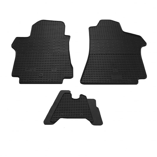Rubber Floor Mats 2↗1 (3 pcs, Stingray Premium) for Hyundai H300, H1, Starex 2008-2020 - image 1