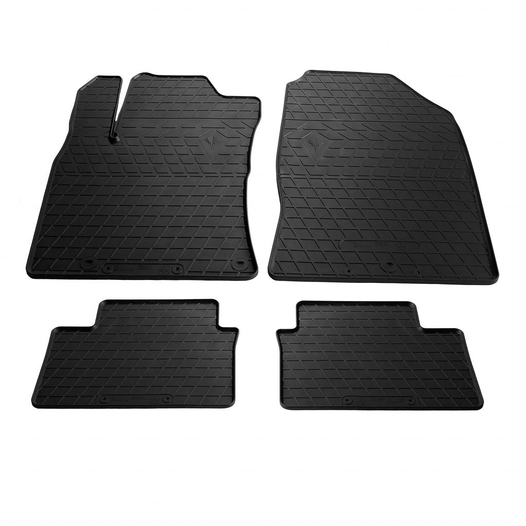 Rubber Floor Mats (4 pcs, Stingray Premium) for Kia Ceed 2018- - image 1
