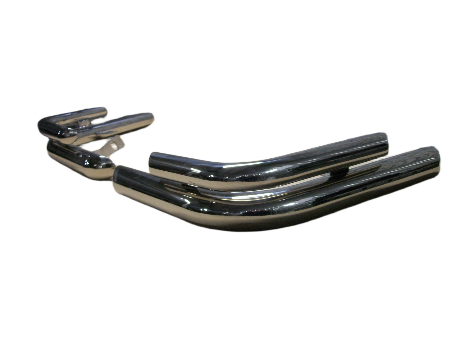 Rear double corner bars AK003-double (2 pcs, stainless steel) for Chery Tiggo 3 2005- - image 2