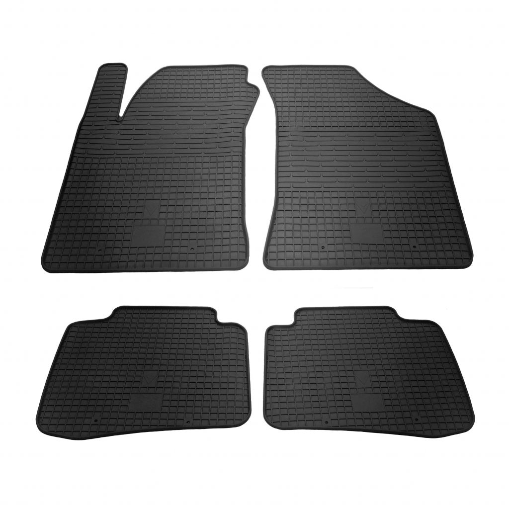 Rubber Floor Mats (4 pcs, Stingray Premium) for Kia Cerato 1 2004-2009 - image 1