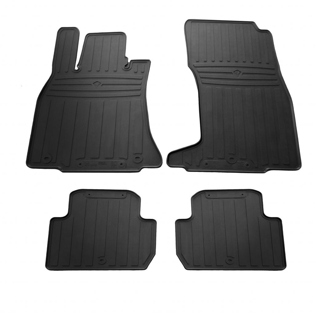 Rubber Floor Mats (4 pcs, Stingray Premium) for Kia Stinger 2017-2023 - image 1