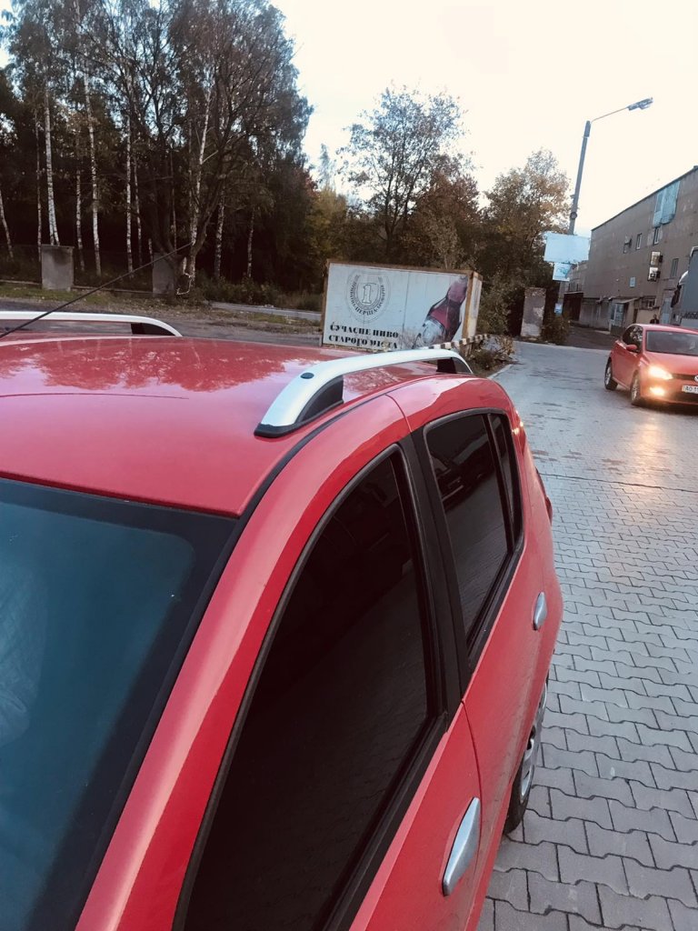 Roof Rails Skyport (matte grey) for Dacia Sandero 2013-2020 - image 8