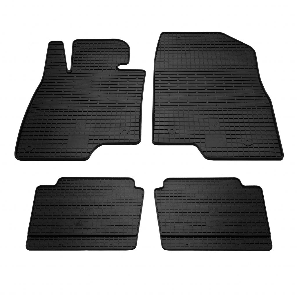 Rubber Floor Mats (4 pcs, Stingray Premium) for Mazda 6 2012-2024 - image 1
