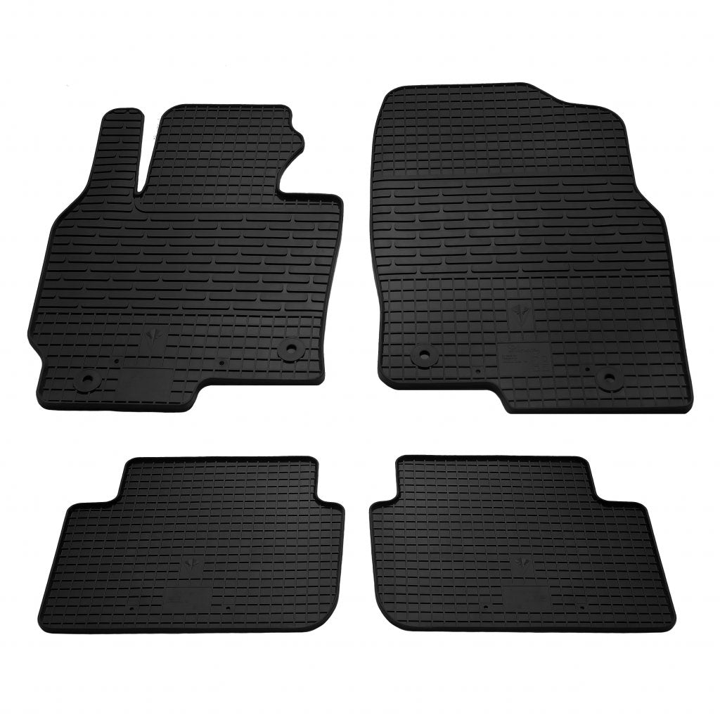 Rubber Floor Mats (4 pcs, Stingray Premium) for Mazda CX-5 2012-2017 - image 1