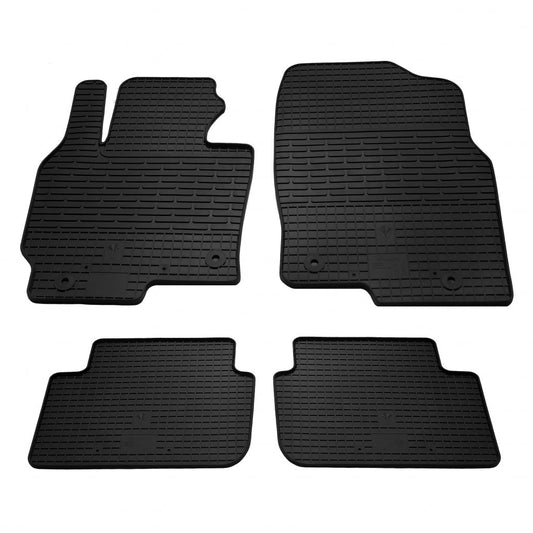 Rubber Floor Mats (4 pcs, Stingray Premium) for Mazda CX-5 2012-2017 - image 1
