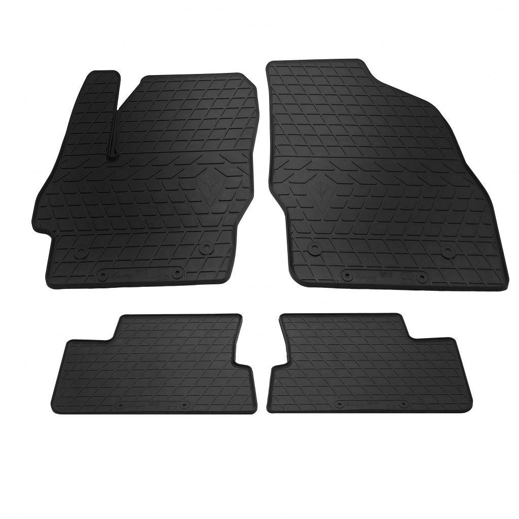 Rubber Floor Mats (4 pcs, Stingray Premium) for Mazda 3 2009-2013 - image 1