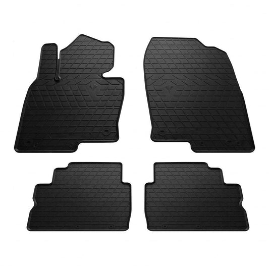 Rubber mats (4 PCs, Premium Stingray) for Mazda CX-5 2017↗ - Reelken Auto
