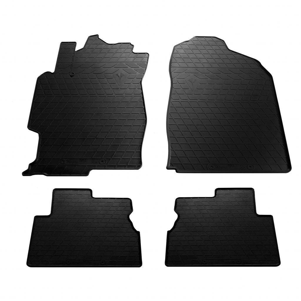 Rubber mats (4 PCs, Premium Stingray) for Mazda 6 2003-2008 - Reelken Auto
