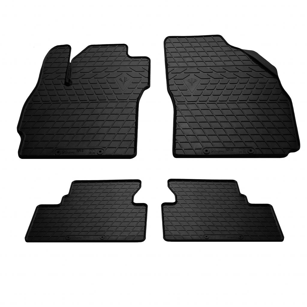 Rubber Floor Mats (4 pcs, Stingray Premium) for Mazda 5 2005-2009 - image 1