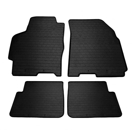 Rubber Floor Mats (4 pcs, Stingray Premium) for Mazda 626 1979-2002 - image 1