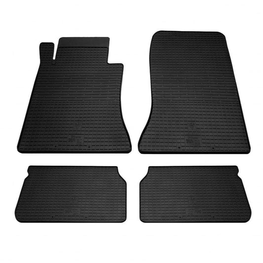 Rubber mats (4 pcs, Stingray Premium) for Mercedes E-class W124 1984-1997 - Reelken Auto