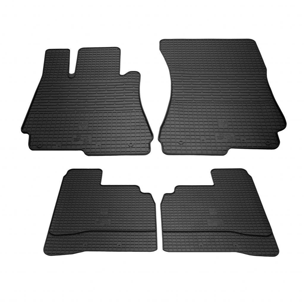 Rubber mats (4 PCs, Premium Stingray) for Mercedes S-class W221 - Reelken Auto