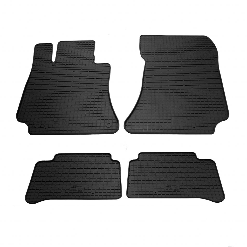 Rubber Floor Mats (4 pcs, Stingray Premium) for Mercedes CLS C218 2011-2018 - image 1