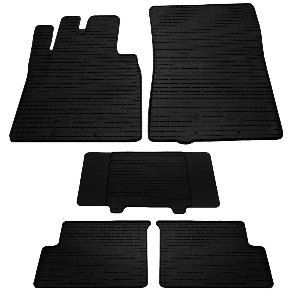 Rubber Floor Mats (4 pcs, Stingray Premium) for Mercedes G сlass W463 1990-2018 - image 1