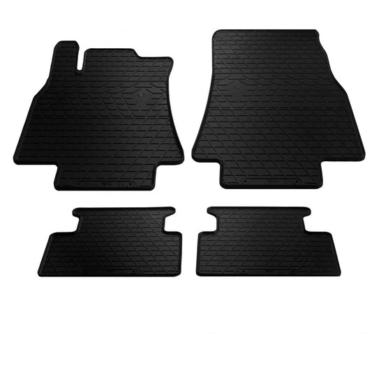 Rubber Floor Mats (4 pcs, Stingray Premium) for Mercedes A-сlass W169 2004-2012 - image 1