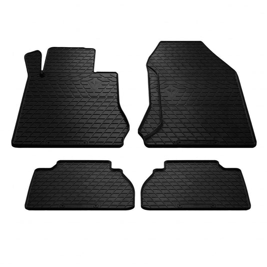 Rubber mats (4 pcs, Stingray Premium) for Mercedes E-class W210 1995-2002 - Reelken Auto