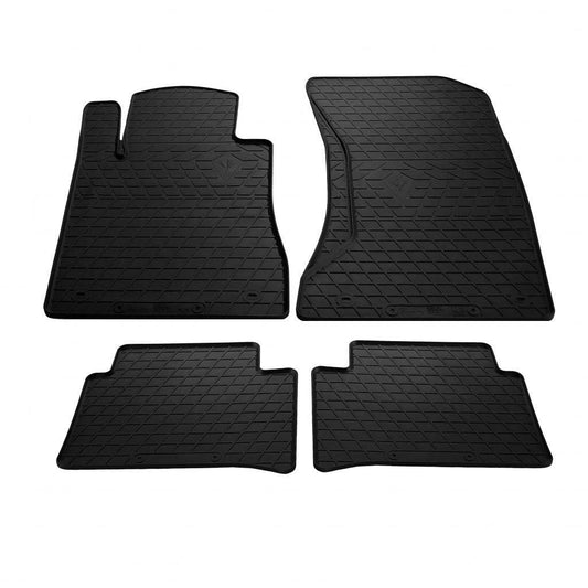 Rubber mats (4 pcs, Stingray Premium) for Mercedes E-class W211 2002-2009 - Reelken Auto
