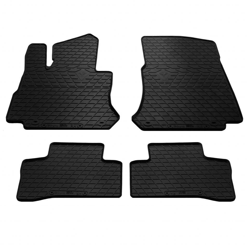 Rubber mats (4 pcs, Stingray Premium) for Mercedes GLC X253 - Reelken Auto