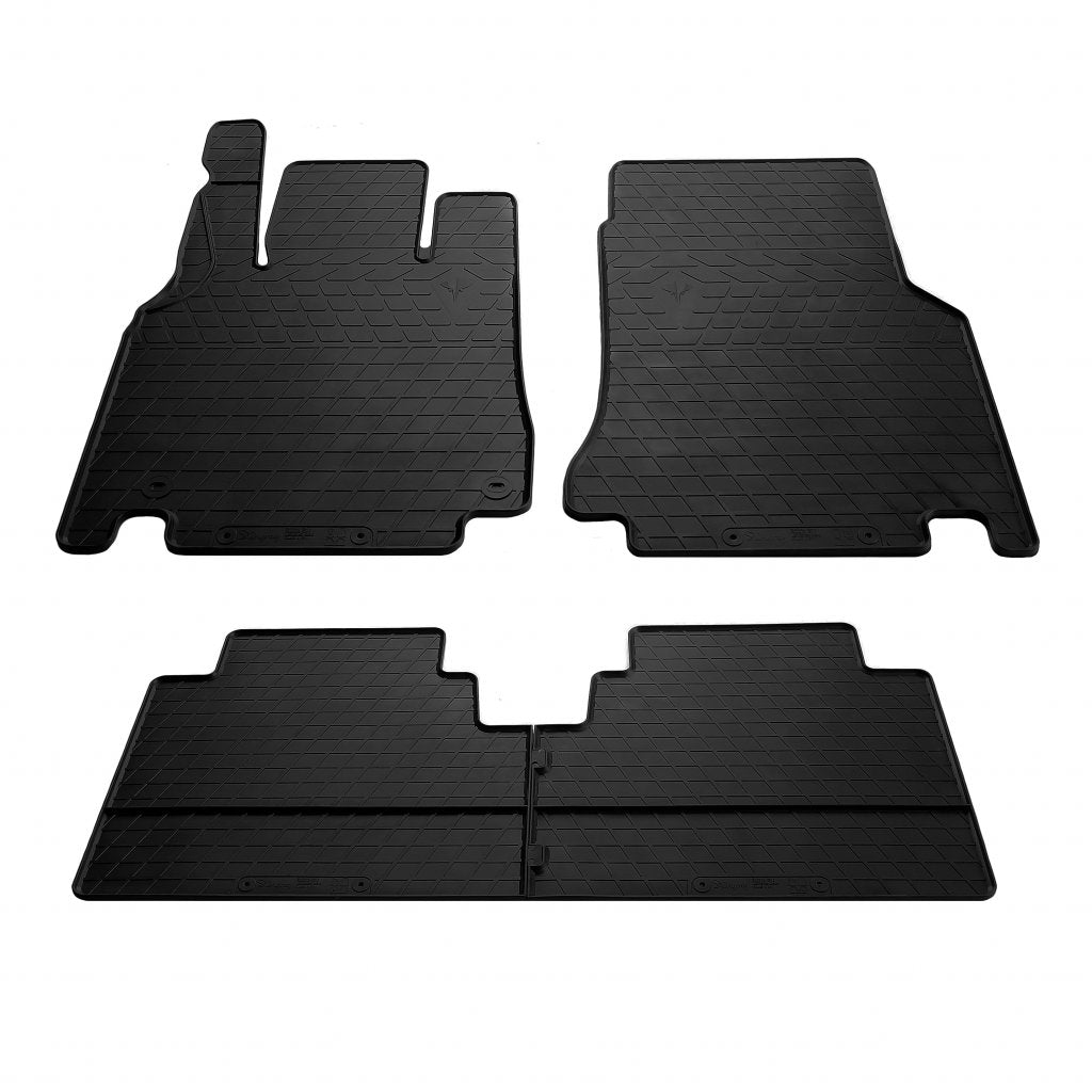 Rubber Floor Mats Stingray (4 pcs) for Mercedes A-сlass W168 1997-2004 - image 1