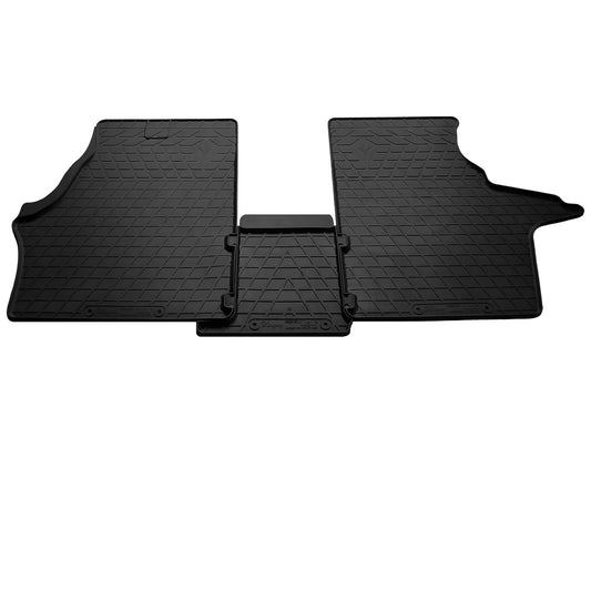 Rubber Floor Mats (3 pcs, Stingray) for Mercedes Vito W638 1996-2003 - image 1