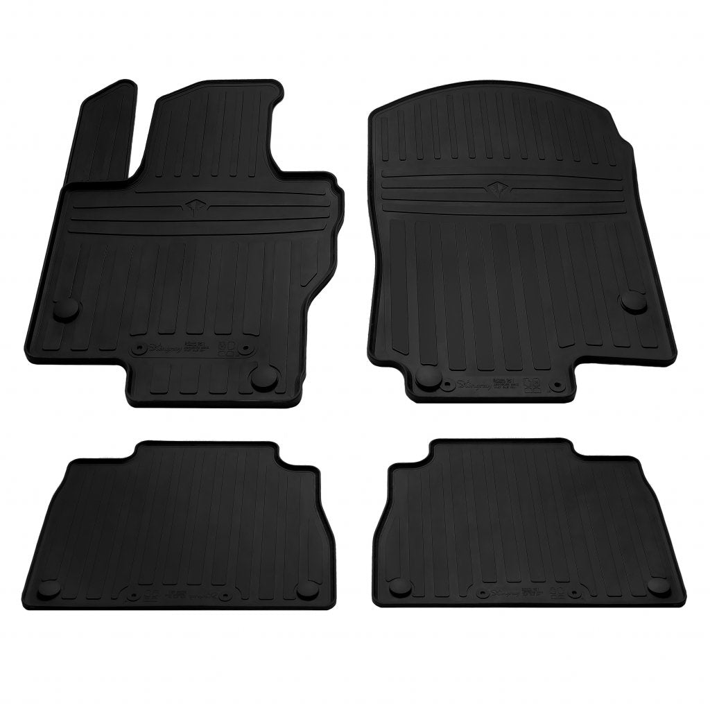 Rubber Floor Mats (4 pcs, Stingray Premium) for Mercedes GLE W167 2018- - image 1