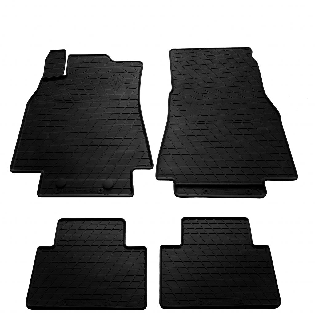 Rubber Floor Mats (4 pcs, Stingray Premium) for Mercedes B-class W245 2005-2011 - image 1