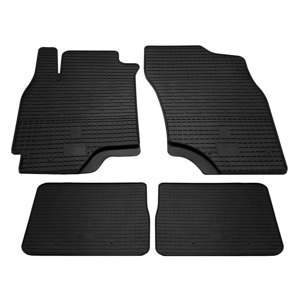 Rubber Floor Mats (4 pcs, Stingray Premium) for Mitsubishi Outlander 2001-2006 - image 1