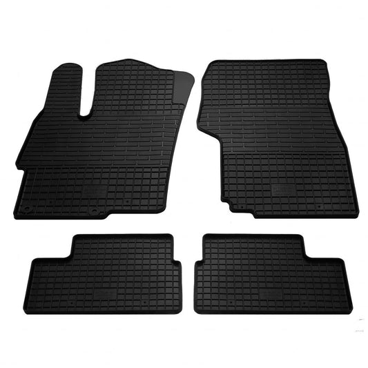 Rubber Floor Mats (4 pcs, Stingray Premium) for Mitsubishi Lancer X 2008- - image 1