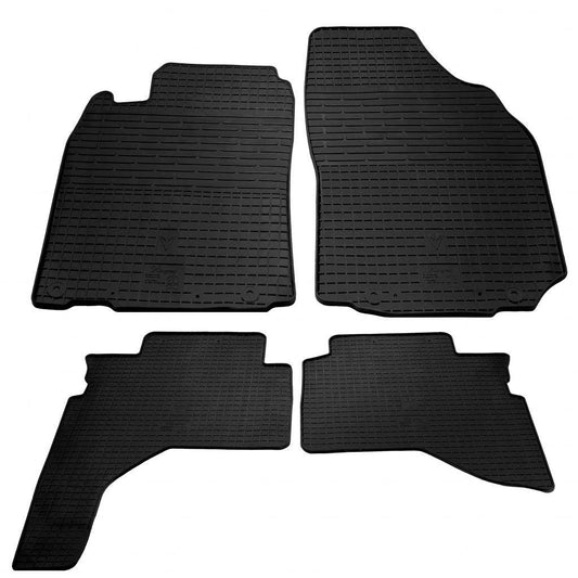 Rubber mats (4 PCs, Premium Stingray) for Mitsubishi Pajero Sport 1996-2007 - Reelken Auto