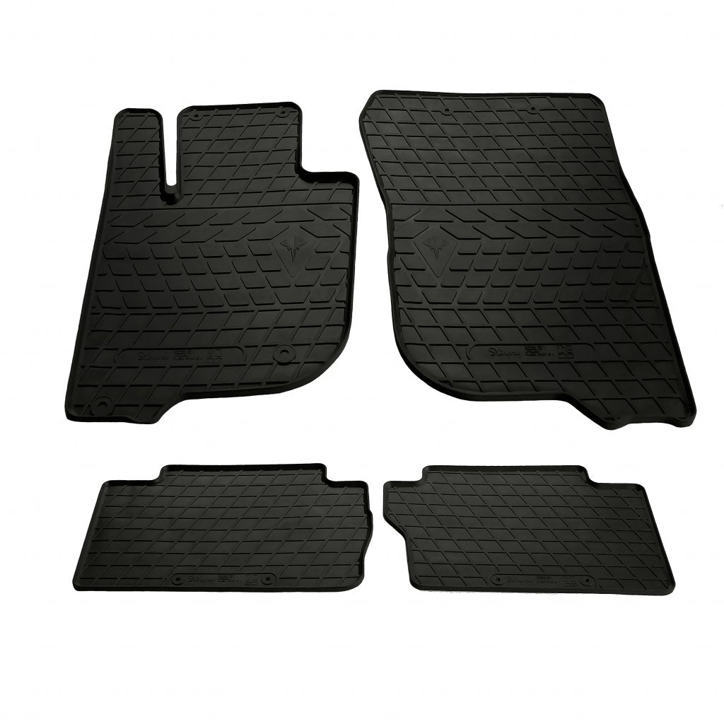 Rubber Floor Mats (4 pcs, Stingray Premium) for Mitsubishi Pajero Sport 2015- - image 1