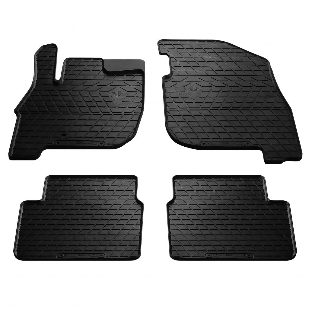 Rubber Floor Mats (4 pcs, Stingray Premium) for Mitsubishi Galant 2003-2012 - image 1