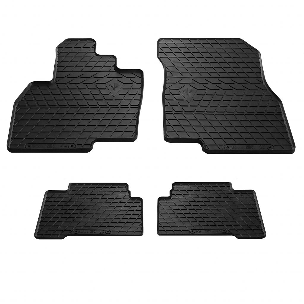 Rubber Floor Mats (4 pcs, Stingray Premium) for Mitsubishi Grandis 2003-2011 - image 1