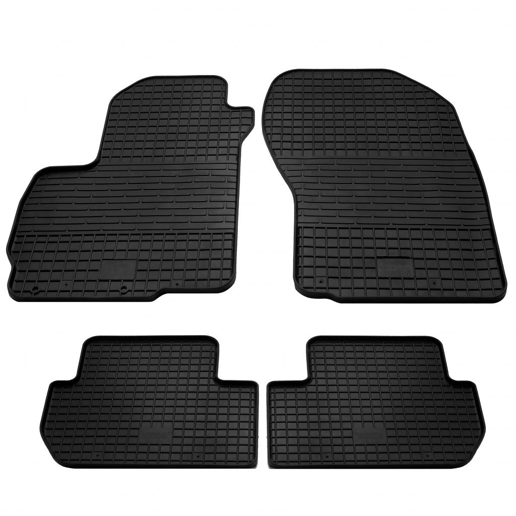 Rubber Floor Mats (4 pcs, Stingray Premium) for Peugeot 4007 2007-2013 - image 1