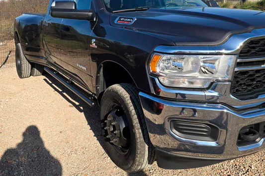 Side Standard Pipes (2 pcs, Stainless Steel) for Dodge RAM (DT) 2018– - image 2