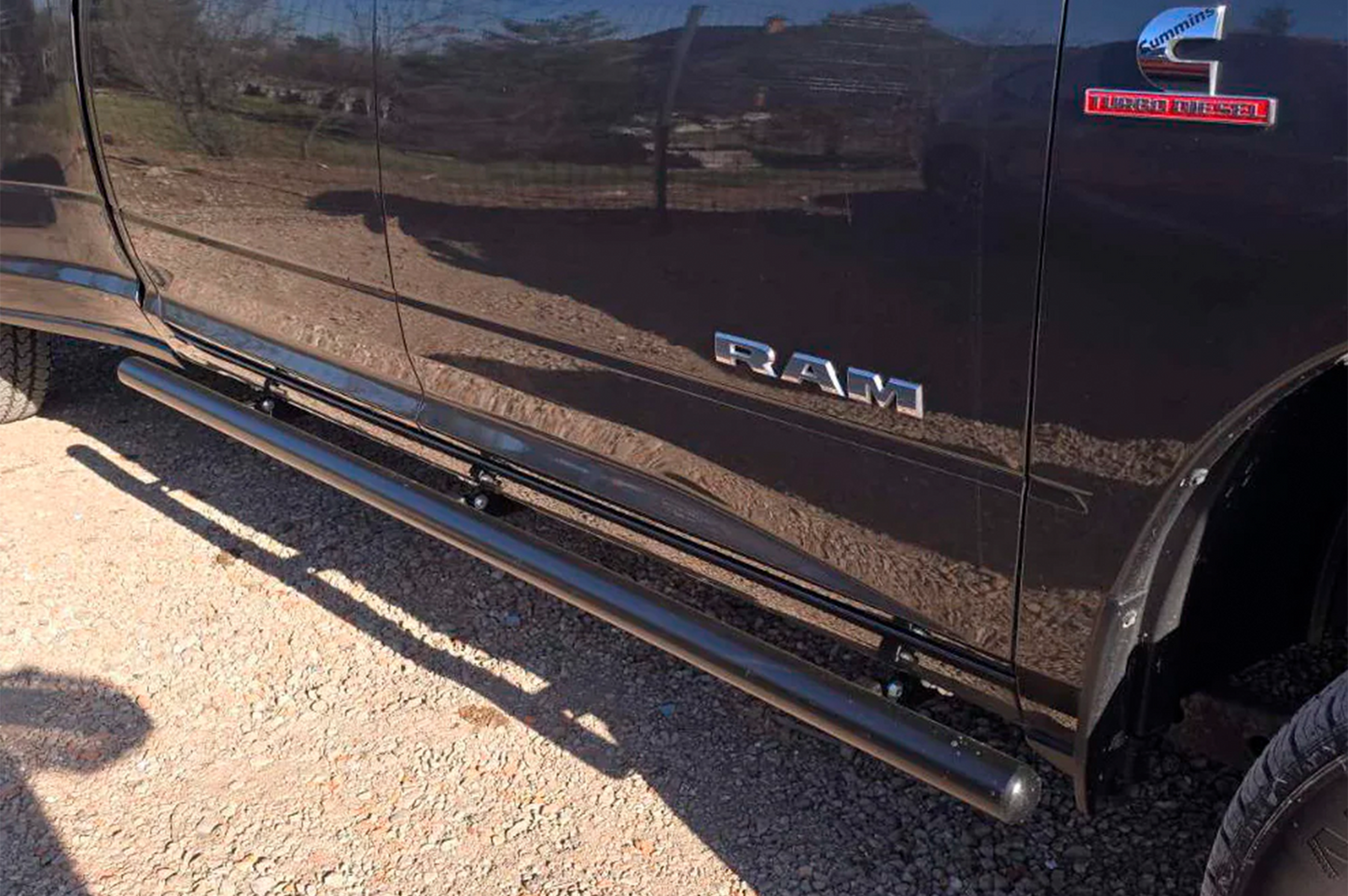 Side Standard Pipes (2 pcs, Stainless Steel) for Dodge RAM (DT) 2018– - image 3