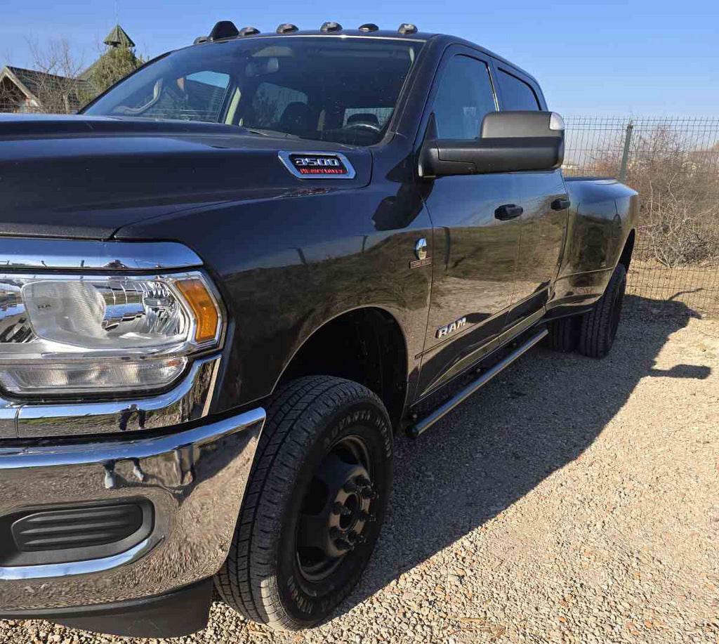 Side pipes standard (2 pieces, stainless steel) for Dodge RAM - Reelken Auto