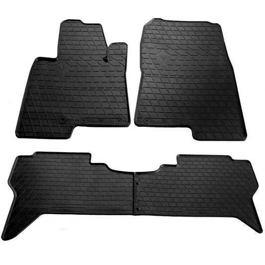 Rubber mats (4 pcs, Stingray Premium) for Mitsubishi Pajero Wagon III - Reelken Auto