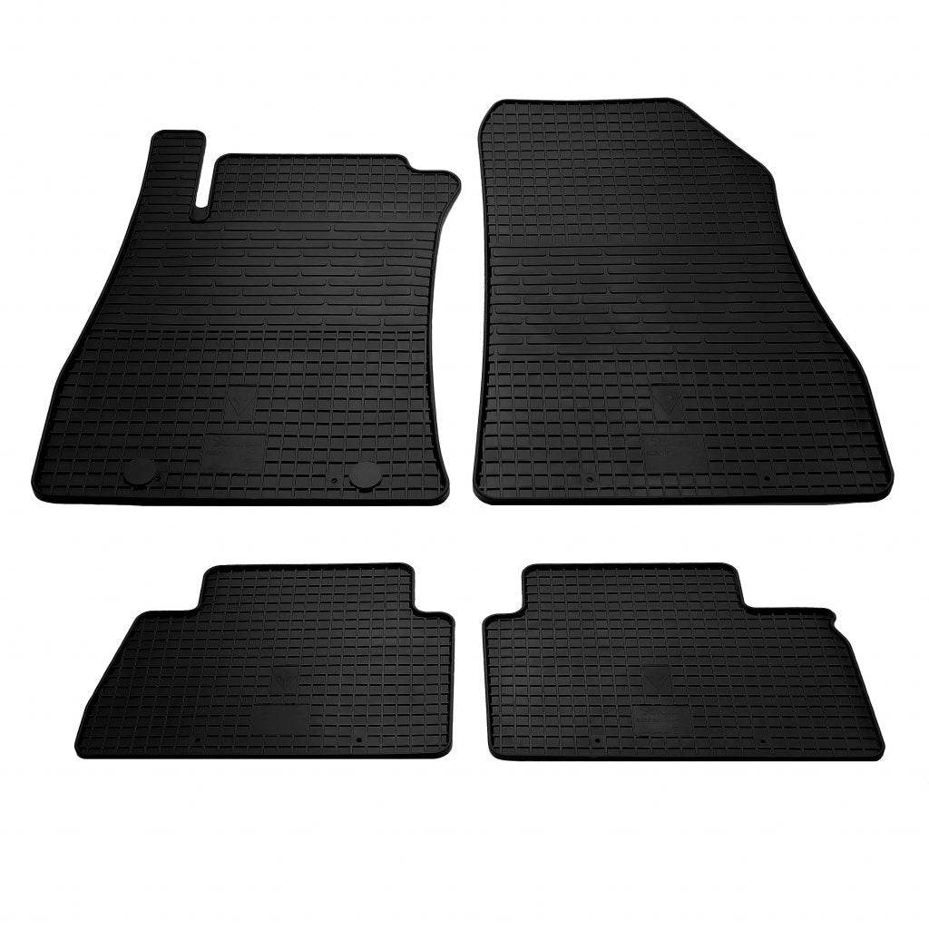 Rubber mats (4 pcs, Stingray Premium) for Nissan Juke 2010-2019 - Reelken Auto