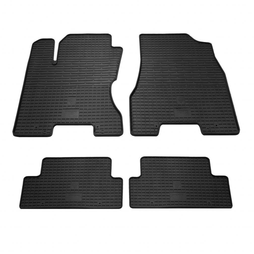 Rubber mats (4 pcs, Stingray Premium) for Nissan X-trail T31 2007-2014 - Reelken Auto