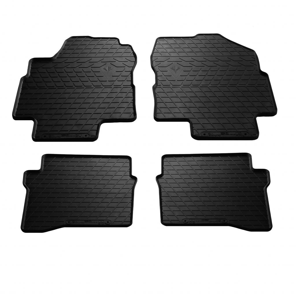 Rubber Floor Mats (4 pcs, Stingray Premium) for Nissan Primera P12 2002-2007 - image 1