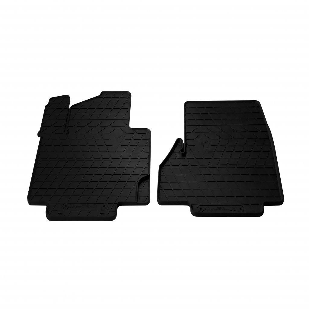 Rubber Floor Mats (2 pcs, Stingray Premium) for Nissan NV200 2009- - image 1